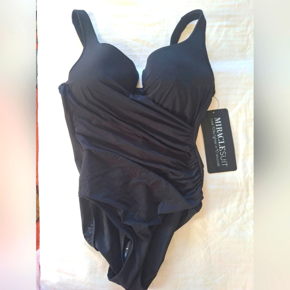 Miraclesuit Black Swimsuit